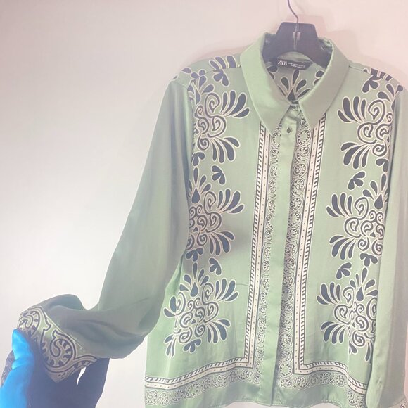 Beautiful Zara XL Ethnic-Inspired Shirt – Made in Turkey - Picture 14 of 17